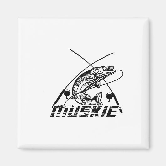 Hechtangeln magnet (Vorne)