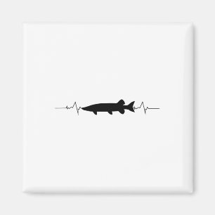 Hechtfischen - Muskie Heartbeat Fishing Magnet