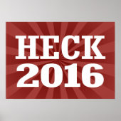 Heck - Joe Heck 2016 Poster (Vorne)