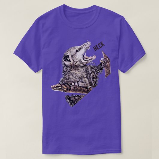 Heck possum T-Shirt (Design vorne)