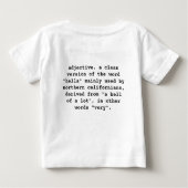 hecka baby t-shirt (Rückseite)