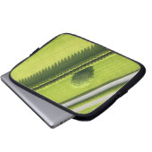 Hecke im Hamptons Laptopschutzhülle (Vorne Knopf)
