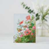 Hecken Garten Postkarte (Stehend Vorderseite)