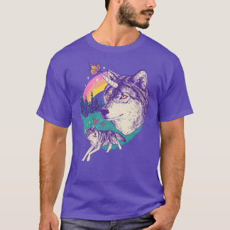 Heckin Wolfcorns vintage friends T-Shirt