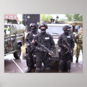 Heckler & Koch MP5 - serbische Polizei Poster (Vorne)