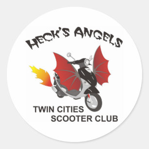Heck's Angels Stickers