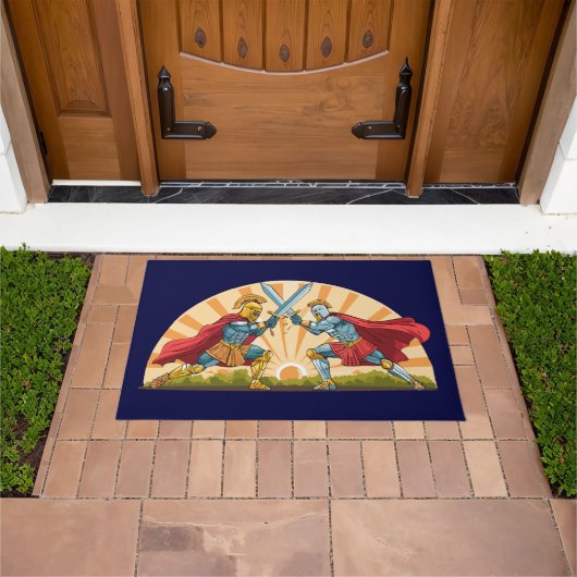 Hector and Achilles Fußmatte (Außenbereich)