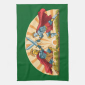 Hector and Achilles Geschirrtuch (Vertikal)