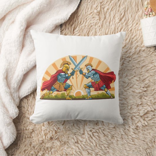 Hector and Achilles Kissen (Decke)