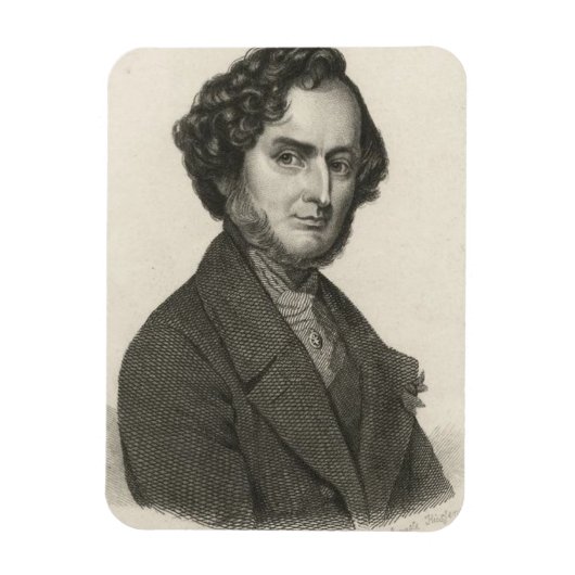 Hector Berlioz Magnet (Vertikal)