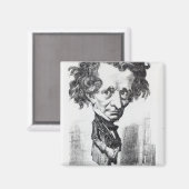 Hector Berlioz Magnet (Vorderseite/Rückseite)