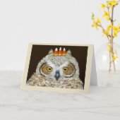 Hector der Eulet-Karte Karte (Gelbe Blume)