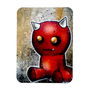 Hector der kleine Teufelmagnet Magnet