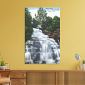 Hector Falls near Seneca Lake View Leinwanddruck (Insitu (Wohnzimmer))