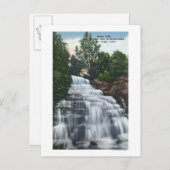 Hector Falls near Seneca Lake View Postkarte (Vorne/Hinten)