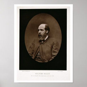 Hector Malot (1830-1907), von "Galerie Contempora" Poster