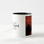 Hector nimmt ihr den samtschwarzen Kaffee Zweifarbige Tasse (Mittel)