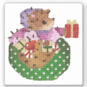 Heddy Igel Sticker (Vorderseite)