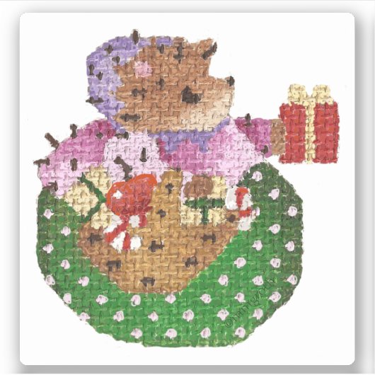 Heddy Igel Sticker (Vorderseite)