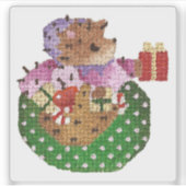 Heddy Igel Sticker (Vorderseite)