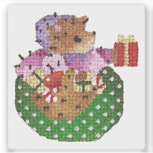 Heddy Igel Sticker (Vorderseite)