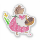 Heddy Igel Sticker (Vorderseite)