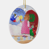 Heddy und Ben Keramik Ornament (Rechts)