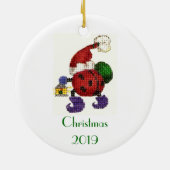 Heddy und Ben Keramik Ornament (Hinten)