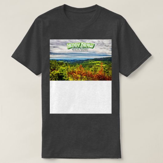 Heddy Zeichn Overlook T-Shirt (Design vorne)