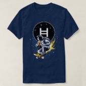 Hedera Hashgraph Crypto Coin HBAR T-Shirt (Design vorne)