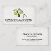 Hedge Clippers | Tree-Logo-Visitenkarte Visitenkarte (Vorne/Hinten)