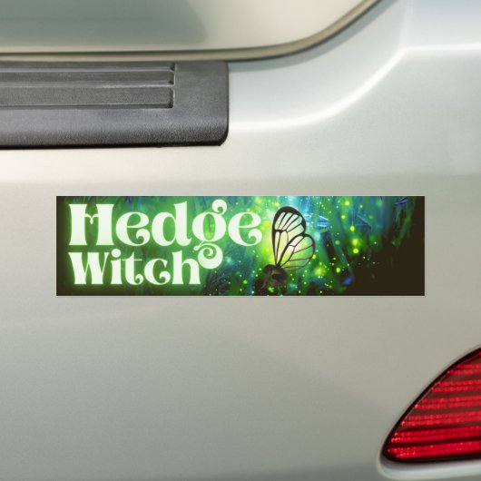 Hedge Hexe Autoaufkleber (Auf Auto)