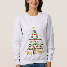 Hedge Hog Christmas Tree T - Shirt