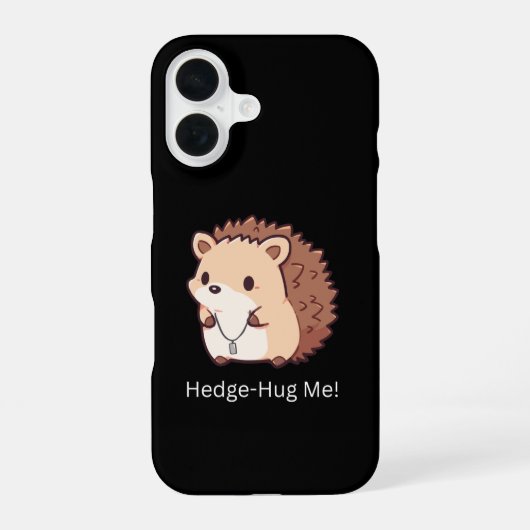 Hedge-Hug iPhone 16 Hülle (Rückseite)
