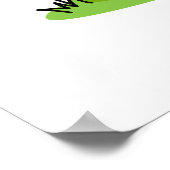 Hedge Hugs Funny Igel Pun Poster (Ecke)