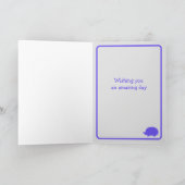 Hedge-Hugs für Mütter Day Igel mit Herzkarte Karte (Innenseite)