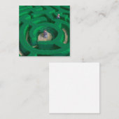 Hedge Maze Card Mitteilungskarte (Vorne/Hinten)