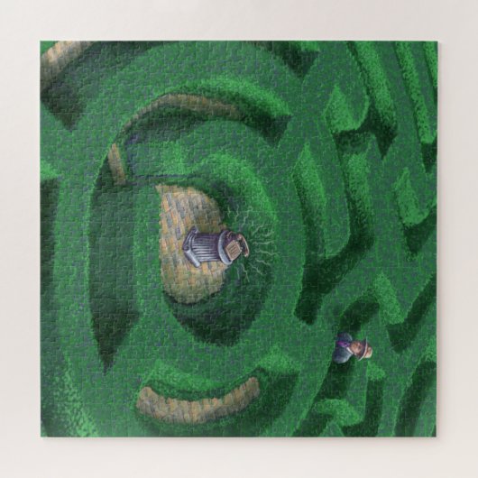 Hedge Maze Puzzle (Horizontal)