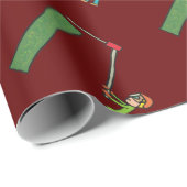 Hedge-Trimmung Geschenkpapier (Rolleneckpunkt)