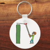 Hedge-Trimmung Schlüsselanhänger (Vorderseite)