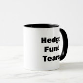 Hedgefonds-Tränen Kaffee-Tasse Tasse (VorderseiteRechts)