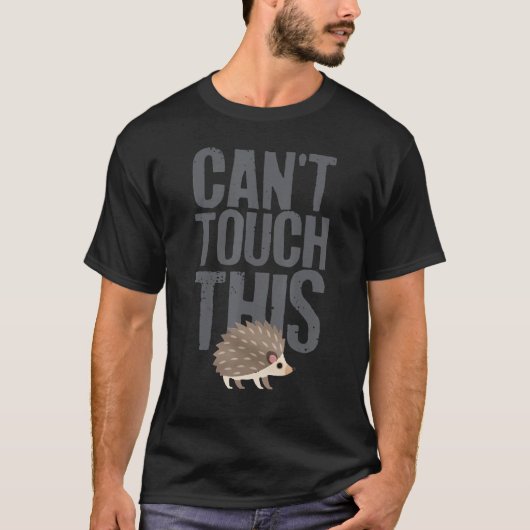 Hedgehog Cant Touch This Hedgehog Costume  Hedgeho T-Shirt (Vorderseite)