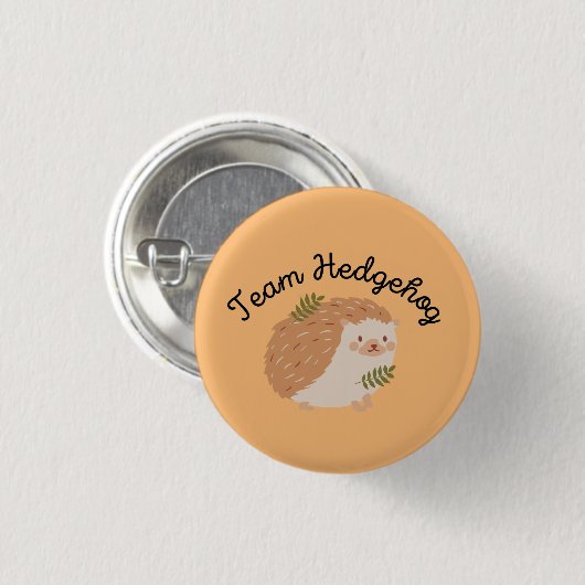 Hedgehog - Carterhaugh Book Club Button (Vorne & Hinten)