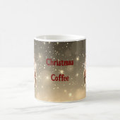 Hedgehog Christmas Coffee  Kaffeetasse (Mittel)