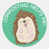 Hedgehog circle stickers (Vorderseite)