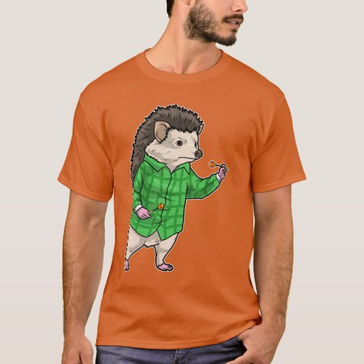 Hedgehog Darts Dart T-Shirt (Vorderseite)