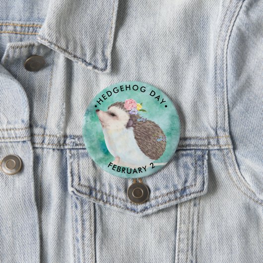 Hedgehog Day Button (Beispiel)