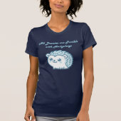 Hedgehog dreams T-Shirt (Vorderseite)