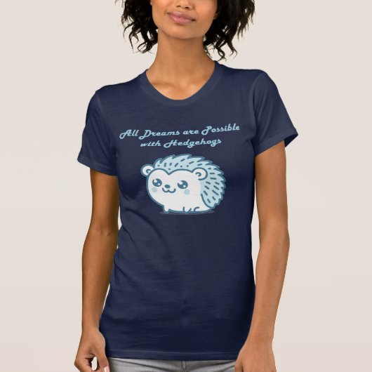 Hedgehog dreams T-Shirt (Vorderseite)