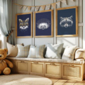 Hedgehog | Forest Animal Hedgehog Wall Print Poster